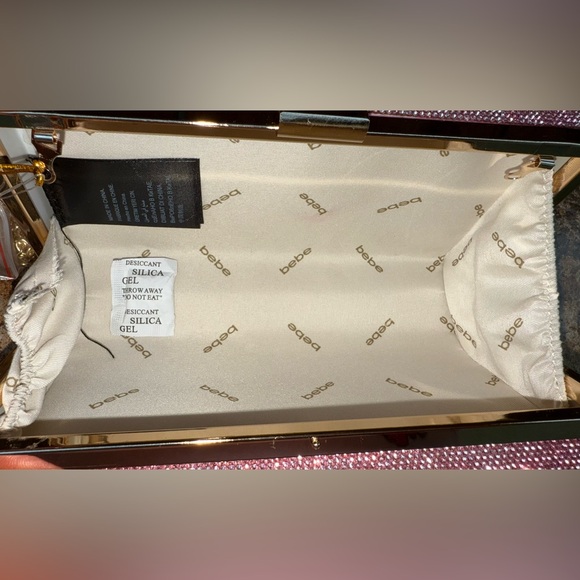 Bebe Gorgeous Sparkling Wristlet Clutch - Picture 8 of 9